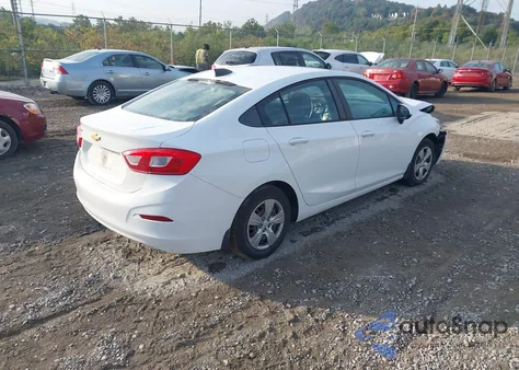 2017 Chevrolet Cruze Ls Auto из США, поврежденный, VIN 3G1BC5SM9HS566149